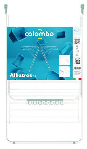 Сушарка для білизни підлогова Colombo Albatros, Якісна підлогова сушарка для одягу, Сушарки коломбо для дому | Зображення 3