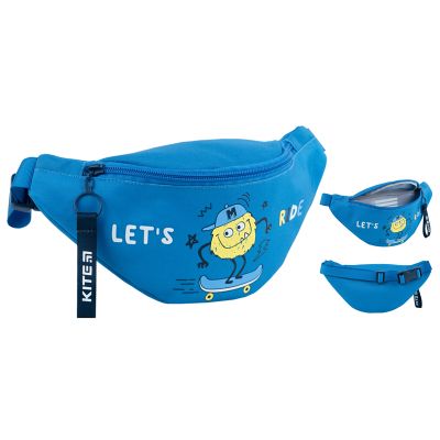 Сумка-бананка Kite Let&apos;s Ride Синяя (K24-2577-2)