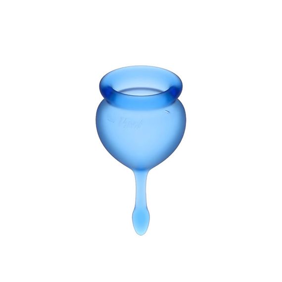Менструальні чаші Feel Good Menstrual Cup dark blue sexstyle | Зображення 3