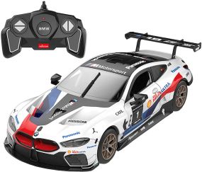 Машинка-конструктор Rastar BMW M8 GTE 1:18. Білий