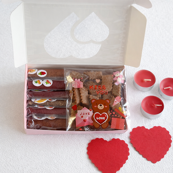 Подарочный набор пастилы «С любовью», 150 г | Зображення 1