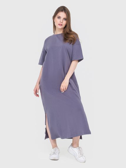 Сукня для жінок довга з коротким рукавом літня, XL