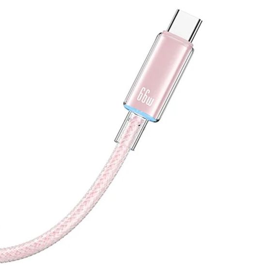 Дата кабель USAMS US-SJ658 USB to Type-C 6A Cloud Series (1.2m) | Зображення 1