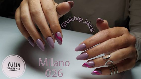 Гель-лак Milano 026 8мл | Зображення 3