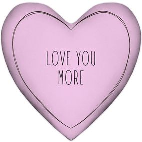 Подушка серце XXL Love you more 57x57 см (6PS_21L001)