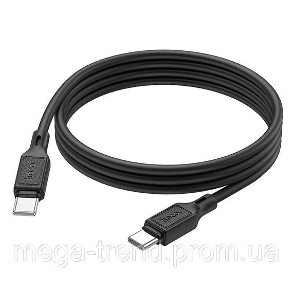 Кабель Hoco Type-C to Type-C Cool silicone charging data cable X90 |1m, 60W, 3A| | Зображення 6