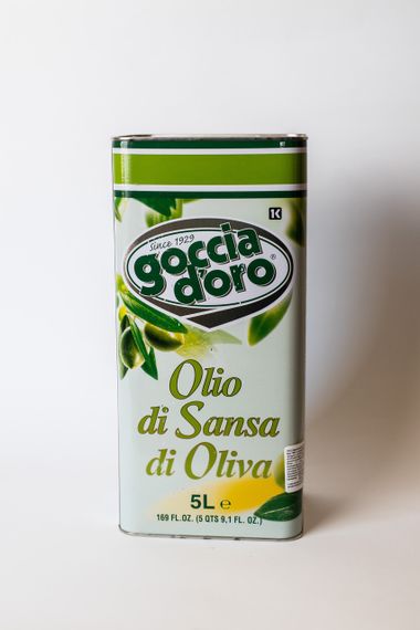 Оливкова Олія Goccia D'Oro Sansa 5 л (ІТАЛІЯ) - ОРИГІНАЛ | Зображення 1