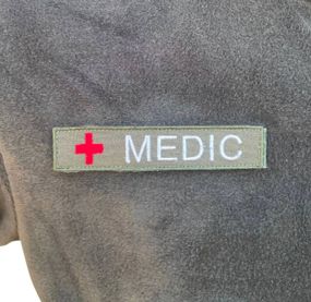 Нашивка “MEDIC” олива
