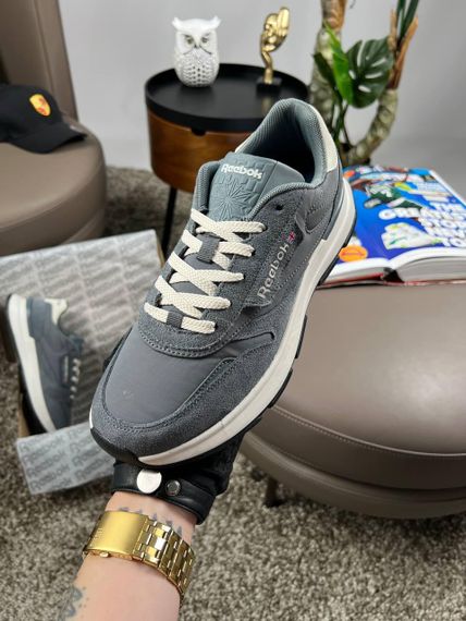 Чоловічі кросівки R3eebok Classic Dark Grey White , В'єтнам A4231 44 28 | Зображення 7