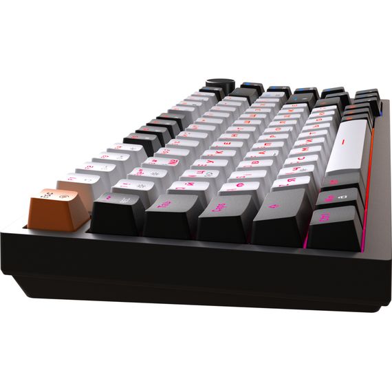 Клавіатура GamePro MK160B Hot-Swap Red Swich RGB USB UA Black (MK160B) | Зображення 3