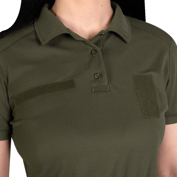 Жіноче поло Pani Army ID LT Олива  (8080), XXL | Зображення 5