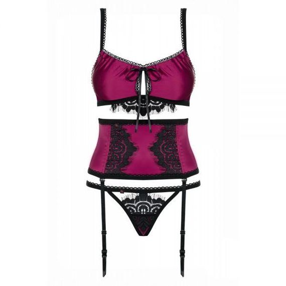 Комплект Obsessive 861-SEG-5 3 pcs set S/M Sex Aura | Зображення 4