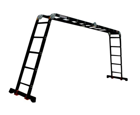 Драбина-трансформер GTM KMP405A 4*5 алюмінієва, 5.75 м (39138) | Зображення 5