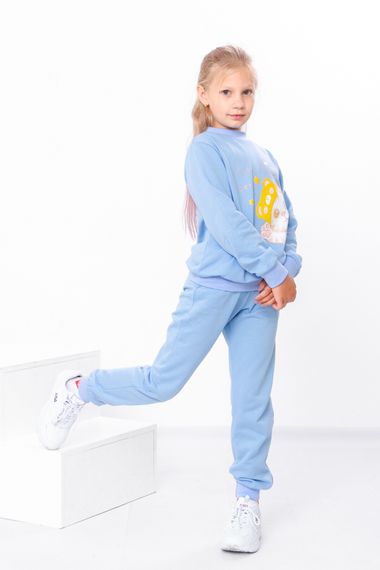 Костюм для дівчинки Носи своє 116 Блакитний (p-4130-95780) | Зображення 2