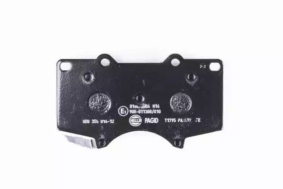 Колодки передні гальмівні PAJERO/FJ CRUISER/LAND CRUISER 2.7-4.7 01-, HELLA (8DB355014121) | Зображення 4