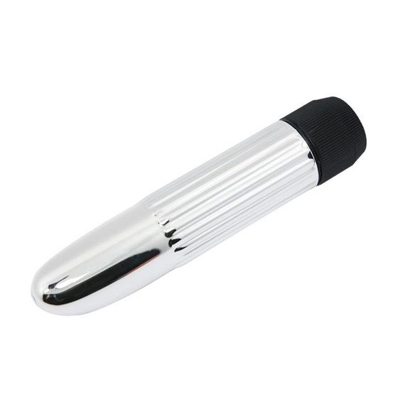 Класичний вібратор - Lady Finger Vibe Silver, 14 cm sexstyle | Зображення 5