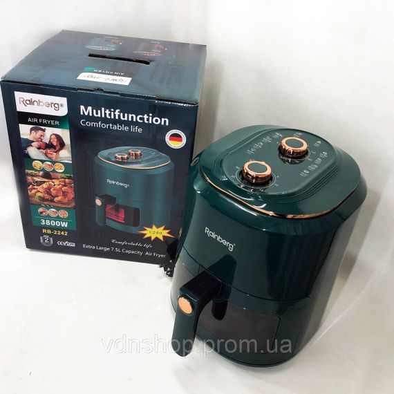 Фритюрниця без олії для смаження фрикадельок, Електрична фритюрниця зі знімною чашею AT-33 | Зображення 3