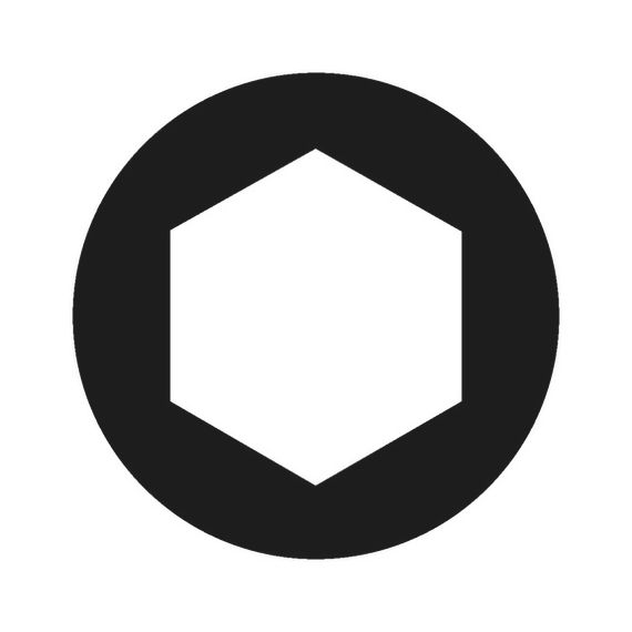 Набір ключів Г-подібних HEX з кулькою, 9 шт., ZEBRA | Зображення 1