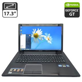 Ноутбук Lenovo G780 / 17.3" (1600x900) TN / Intel Core i3-2370M (2 (4) ядра по 2.4 GHz) / 8 GB DDR3 / 500 GB HDD / nVidia GeForce GT 630M, 2 GB GDDR5, 128-bit / WebCam / DVD-ROM / АКБ не тримає б/в