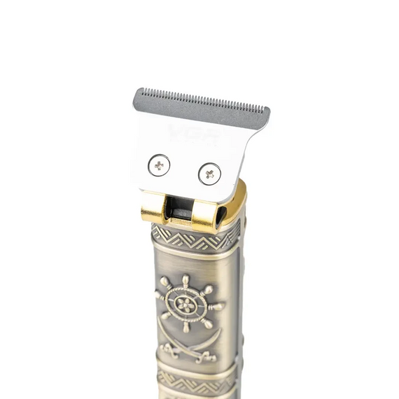 Триммер VGR V-096 с насадками и USB, золото | Зображення 4
