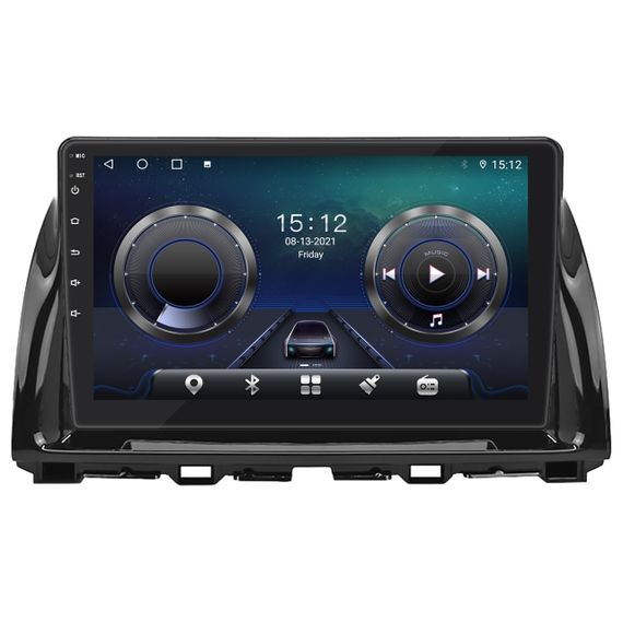 Штатная магнитола Lesko для Mazda CX-5 I 2011-2015 экран 9" 4/32Gb/ 4G/ Wi-Fi/ CarPlay Premium Android GPS