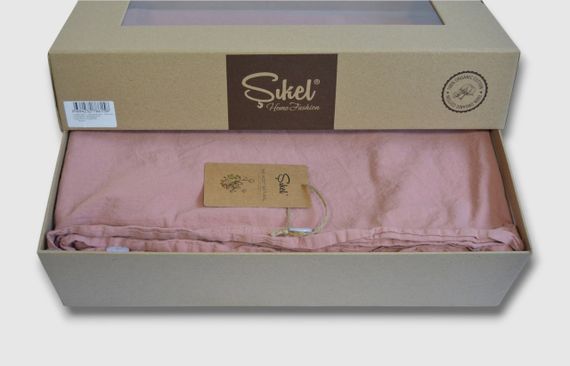 Постільна білизна Sikel Stonewashed Soho 200 х 220 см Rose | Зображення 3