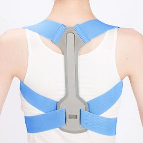 Коректор постави HSM-50301 / Еластичний корсет для спини / Бандаж для корекції постави на липучках