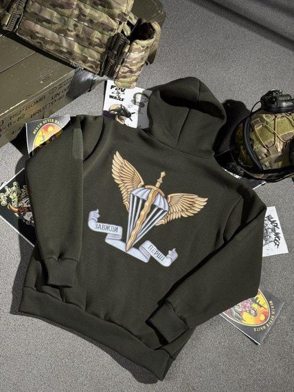 Худі CELEO на флісіЗвжди перші олива ВТ7989