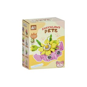 Детский конструктор "Цветы в вазе" 33036-7, 131 деталь