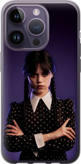 Чехол на iPhone 14 Pro Wednesday v3 "5517u-2646-17620"