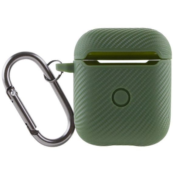 Футляр SGP Shockproof для навушників Airpods 1/2 Pine green | Зображення 1