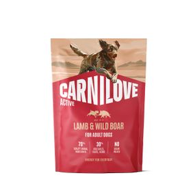 Сухий корм для собак з ягнятком та кабаном Carnilove Active Lamb & Wild Boar, 1.5 кг