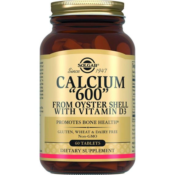 Solgar Солгар Calcium (Кальцій) 600 мг із раковин устриць таблетки №60