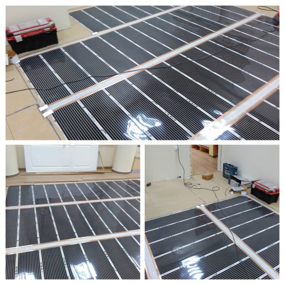 Комплект Нагревательная пленка In-Therm 220 Вт/м² + терморегулятор программируемый in-therm Е51 7,0 м² (1540 | Зображення 3