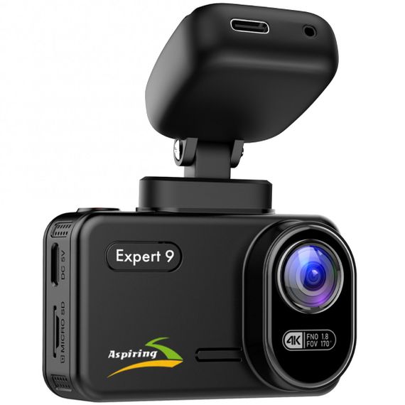 Відеореєстратор Aspiring Expert 9 Speedcam, WI-FI, GPS, 2K, 2 camers | Зображення 2