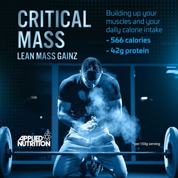 Гейнер Applied Nutrition Critical Mass Professional (2.4kg - 16 Servings) (White Chocolate Raspberry) | Зображення 2