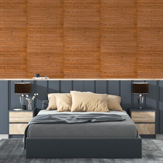 Самоклеюча 3D панель під дерево 19600x700x3мм SW-00002223 | Зображення 6