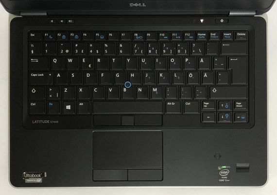 Ультрабук Б-клас Dell Latitude E7440 / 14" (1920x1080) IPS / Intel Core i7-4600U (2 (4) ядра по 2.1 - 3.3 GHz) / 8 GB DDR3 / 128 GB SSD / Intel HD Graphics 4400 / WebCam / Win 10 Pro б/в | Зображення 7