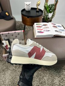 Кросівки New 327 Grey White Red , В'єтнам B4196 38 24.5 см