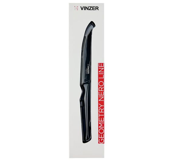 Нож универсальный Vinzer (Винзер) Geometry Nero Line 12.7 см (50300) | Зображення 1