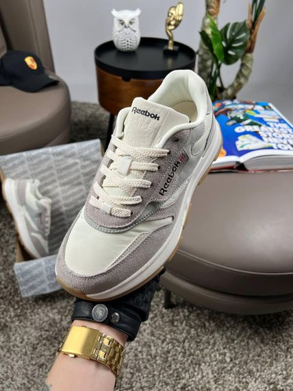 Чоловічі кросівки R3eebok Classic Light Grey White , В'єтнам A4228 | Зображення 3