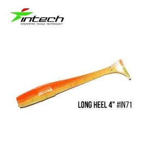 Силіконова приманка, Їстівний силікон Intech Інтеч Long Heel 4"6 шт IN71