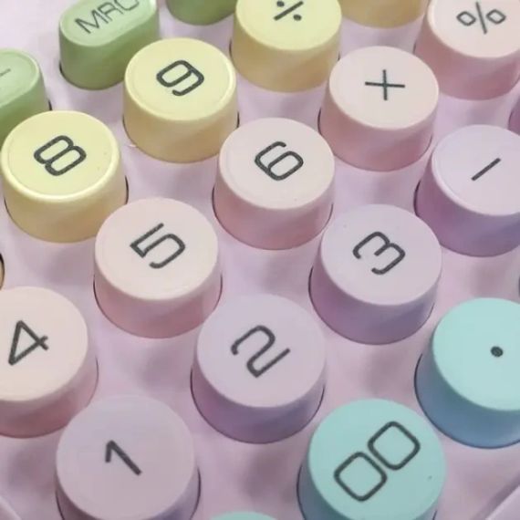 Разноцветный офисный калькулятор Karuida KK 2280 | Зображення 1