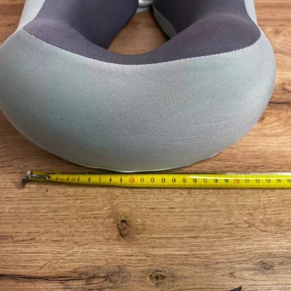 Подушка для шиї U-подібна Memory Foam 28×26×12 см • Дорожня подушка з ефектом пам’яті для сну, відпочинку, поїздок, літака, авто та офісу | Зображення 2