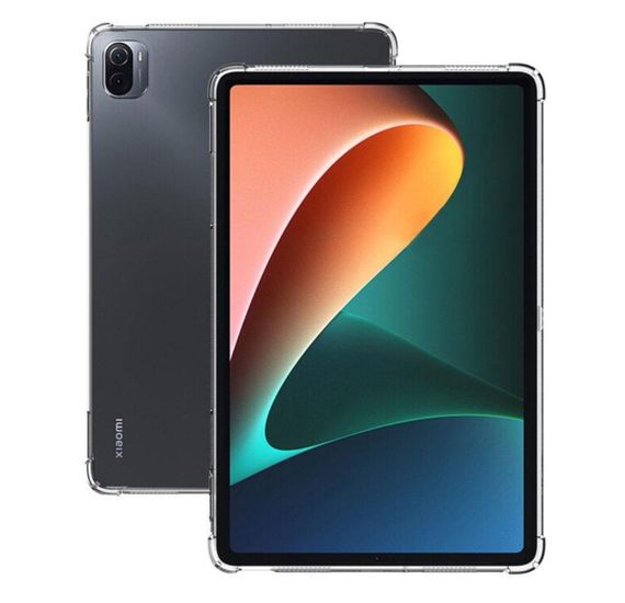 Силиконовый чехол бампер Primolux Silicone для планшета Xiaomi Mi Pad 5 / Mi Pad 5 Pro - Clear | Зображення 3
