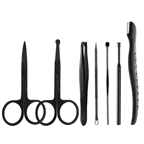 Набор для маникюра из 18 предметов в футляре / Маникюрно-педикюрный набор инструментов | Зображення 4