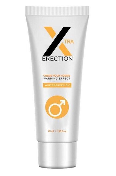 Крем для стимулювання пеніса XTRA ERECTION warming gel for man, 40 ml sexstyle | Зображення 1