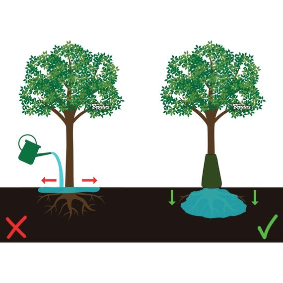 Сумка для поливу дерев Bradas 75 л KTTZ75/50180 | Зображення 1
