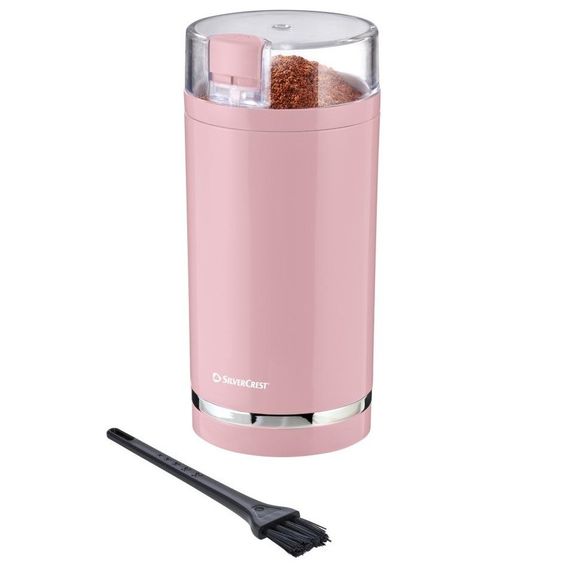 Кофемолка электрическая Silver Crest SKMS 180 B1 180 Вт ножевая 70 г розовая | Зображення 2