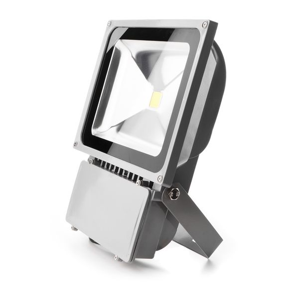 Прожектор уличный LED влагозащищенный IP65 HL-14/70W CW COB серый